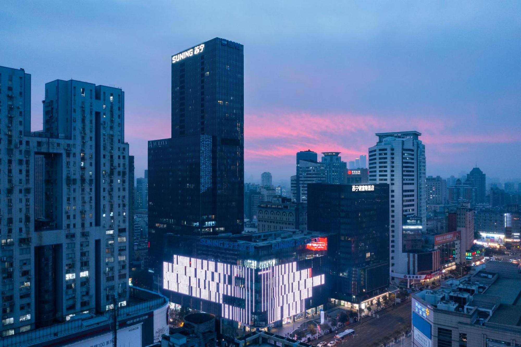 Novotel Nanjing Central Nanquim Exterior foto