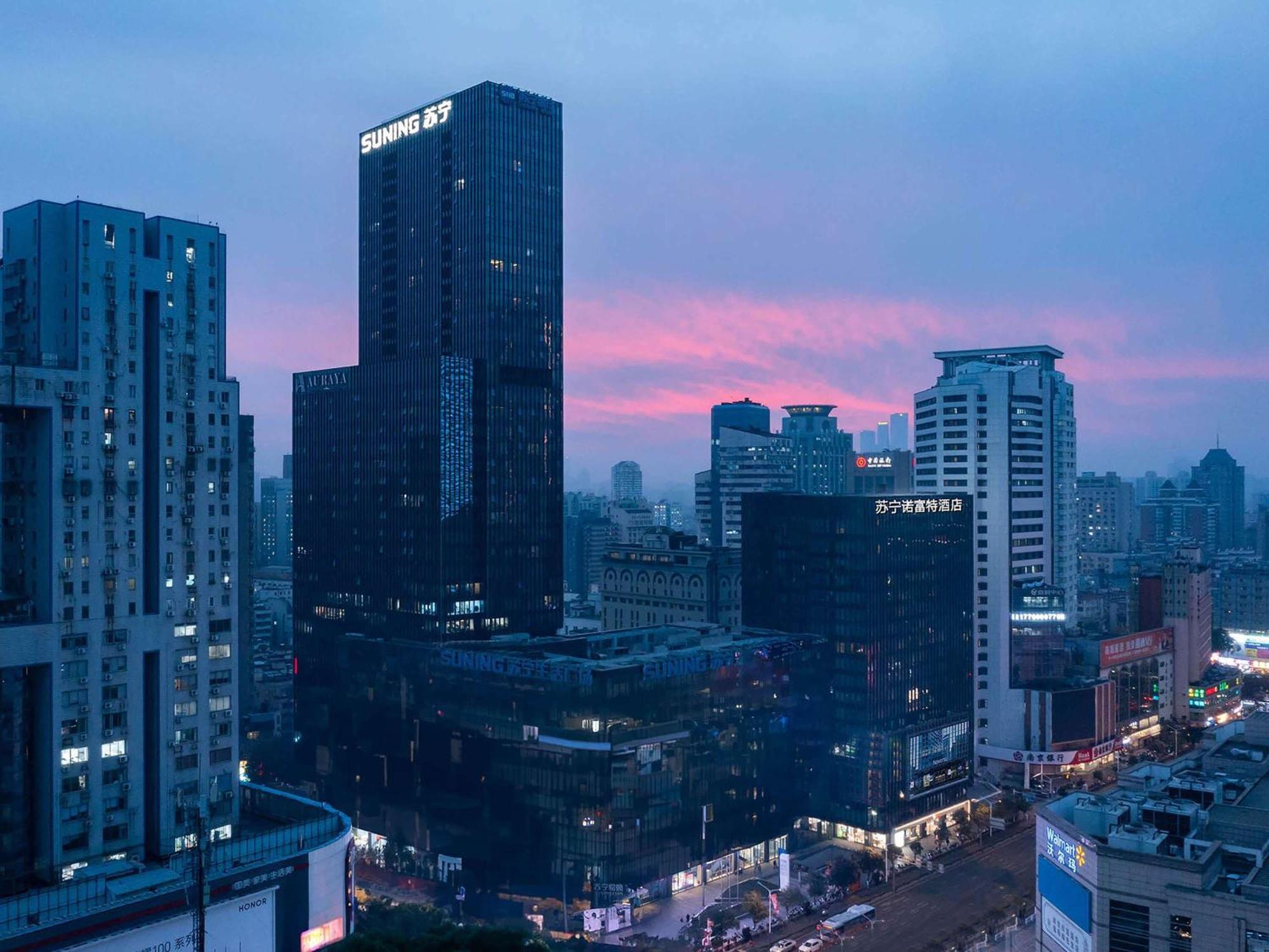 Novotel Nanjing Central Nanquim Exterior foto